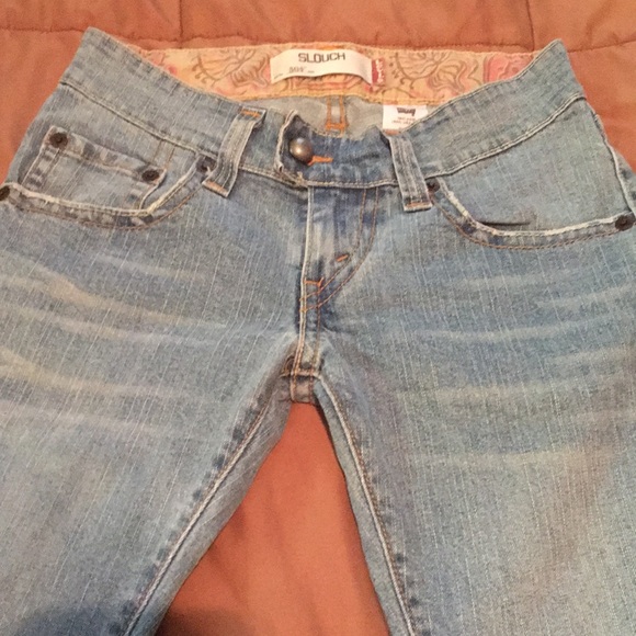 Levi's Pants - Levi slouch 504 long 19” inseam shorts size 3 RARE